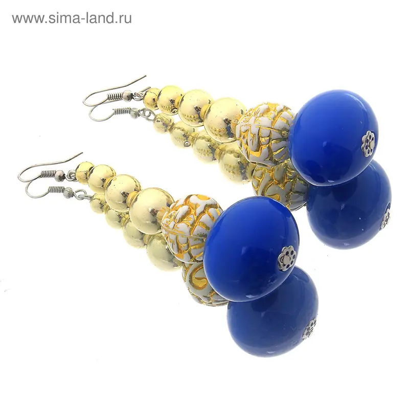 Серьги пластик «Кармелита»