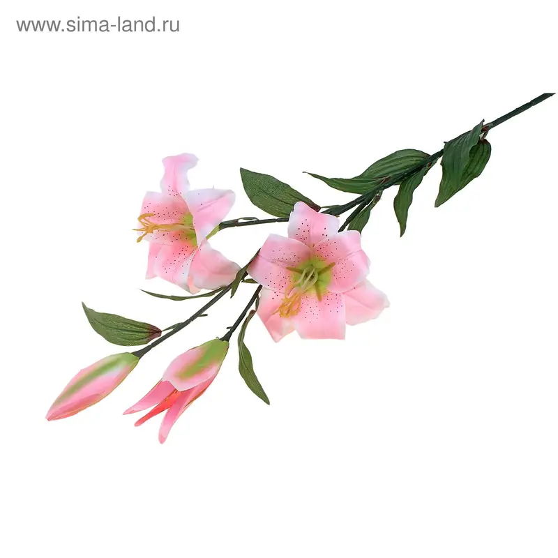 цветы искусственные лилия 150 см d-15 см