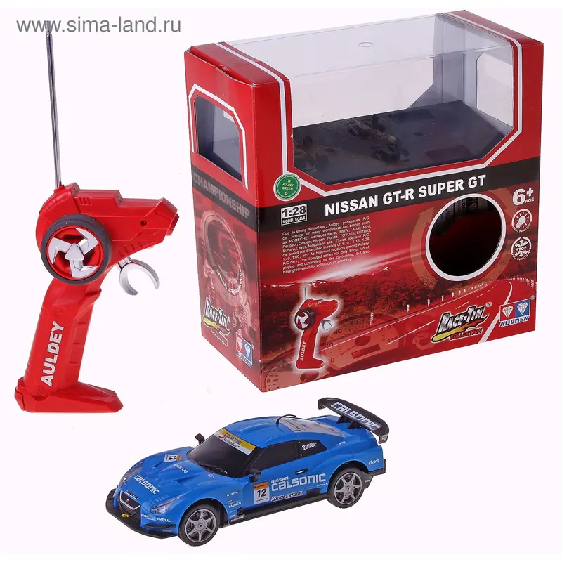 Машина на радиоуправлении Nissan GT-R, масштаб 1:28