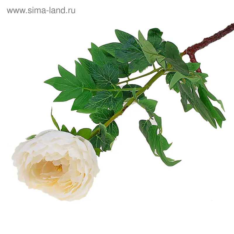 цветы искусственные пион 87 см d-16 см