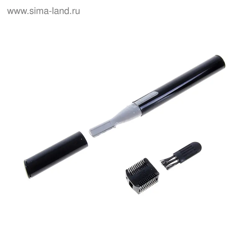 Триммер для бритья, с щеткой, N-638 работает от 1ААА, пластик