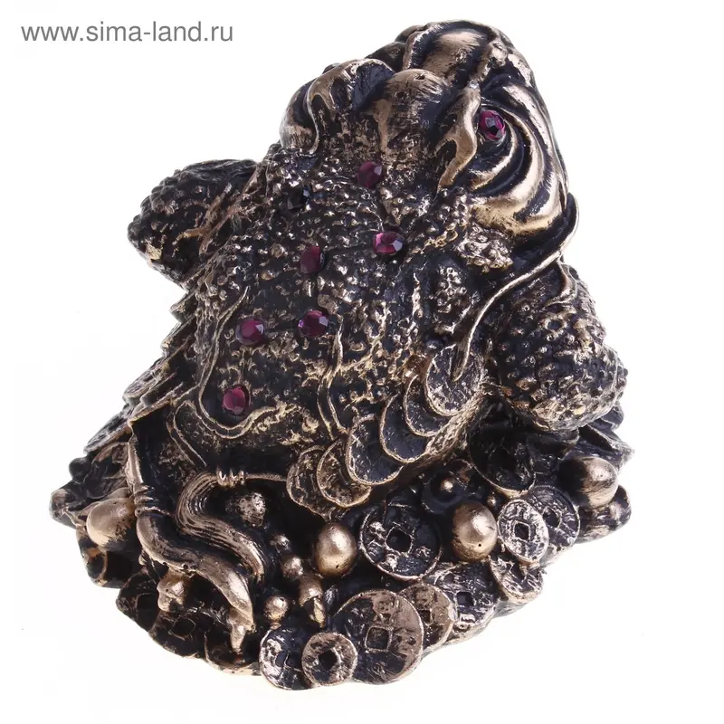 сувенир Жаба маленькая 02182 11,5*10,5*9 см