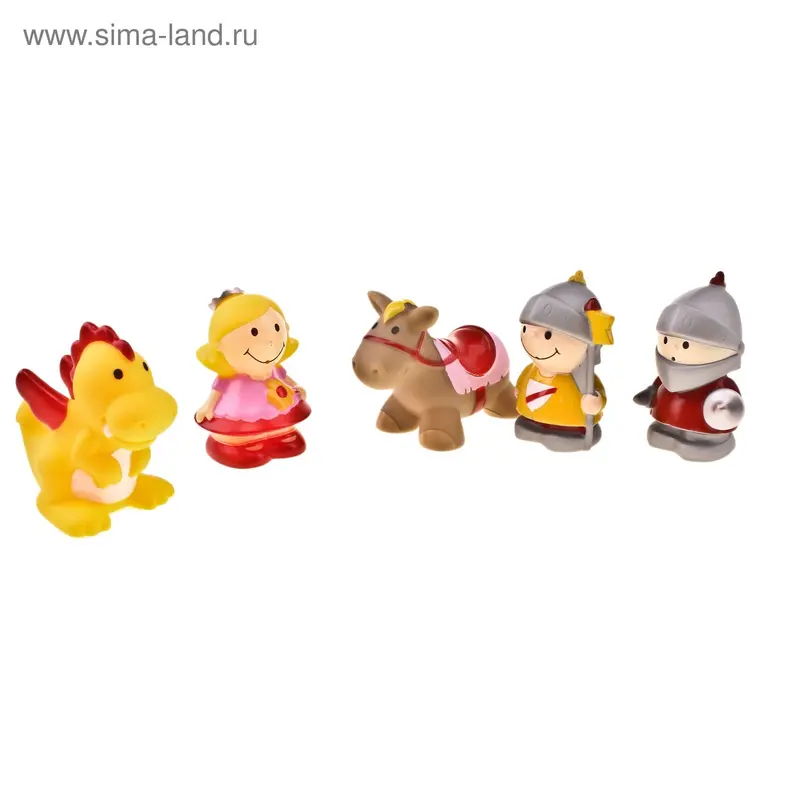 Набор игрушек-брызгалок для ванной "Волшебная сказка"