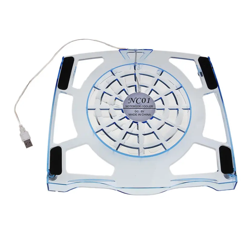 Подставка для охлаждения ноутбука CP-830, 24*20, 1 кулер, USB СИНИЙ