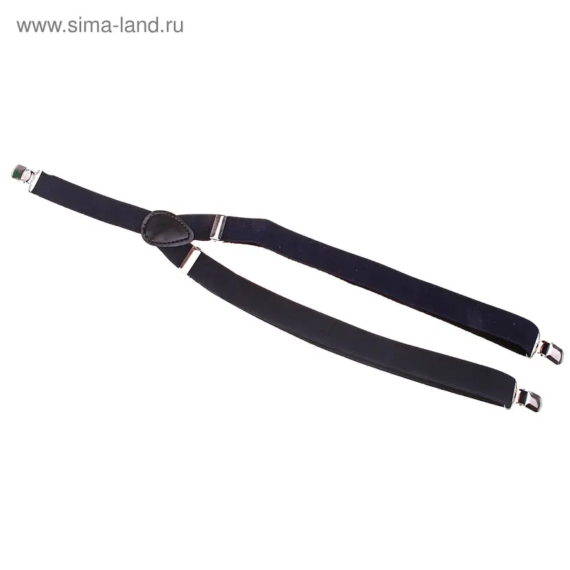 Подтяжки взрослые, однотонные, синие