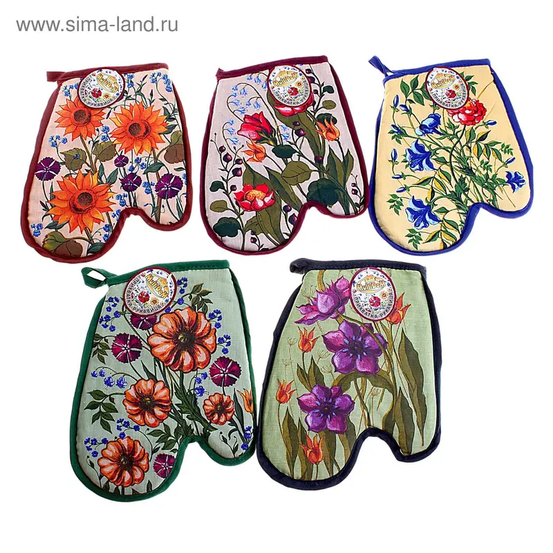 рукавица элегант цветы ассорти