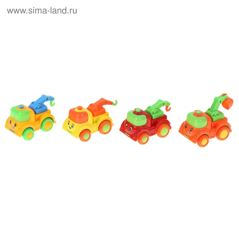 Машина инерционная "Детская стройка", МИКС
