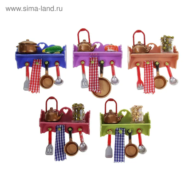 Магнит "Уютная кухонька" 9х6,5 см
