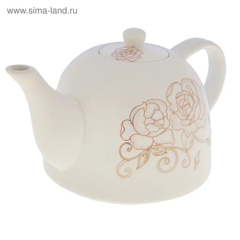 Чайник керамика Прекрасный цветок 14*23*14 см