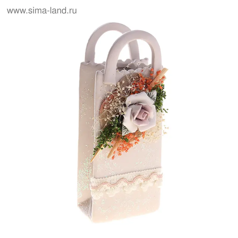 ваза керамика Катерина блеск 15*6 см