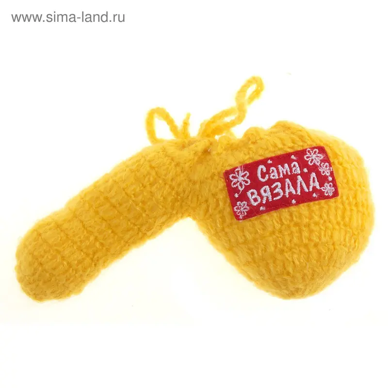 Варежка мужская "Сама вязала"
