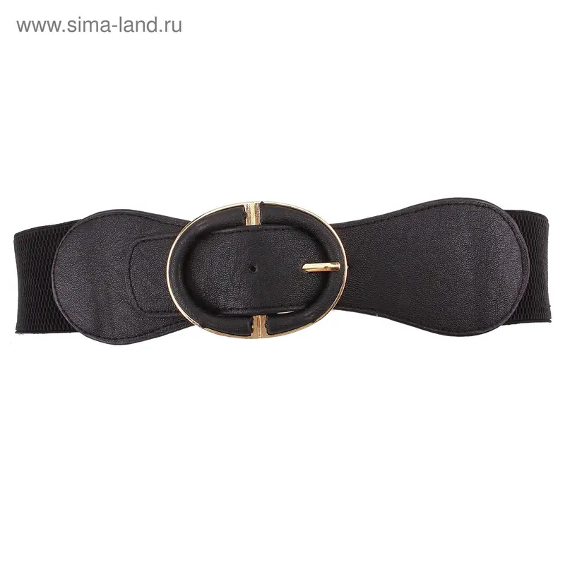 Ремень жен 11-06-07-01 Резинка 6*75см, черный