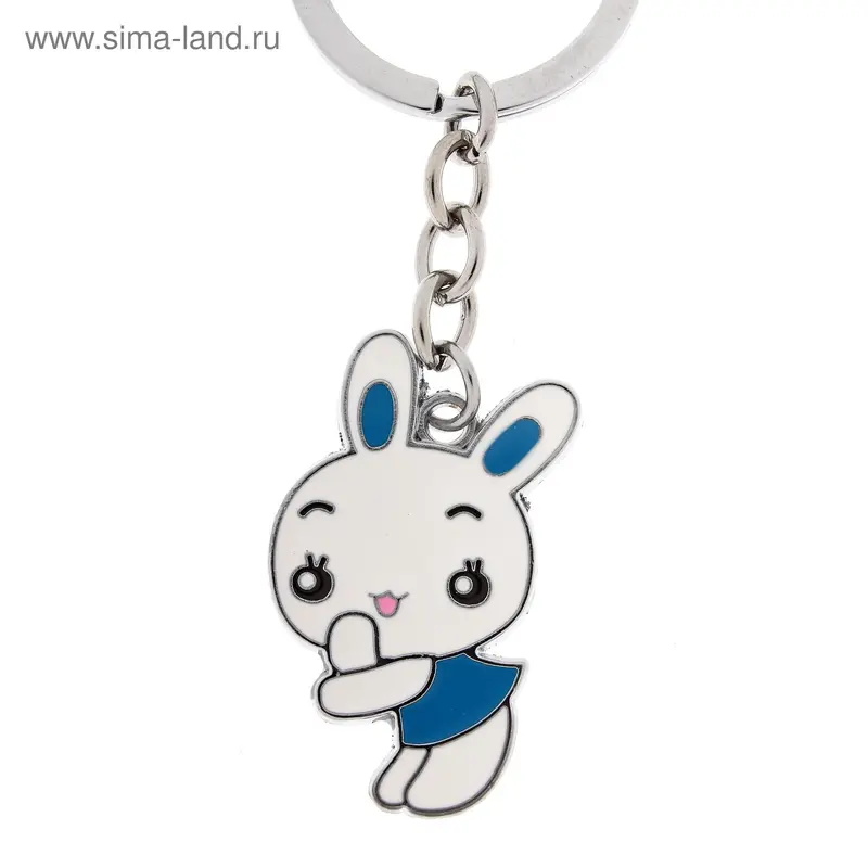 Брелок металл "Зайка"