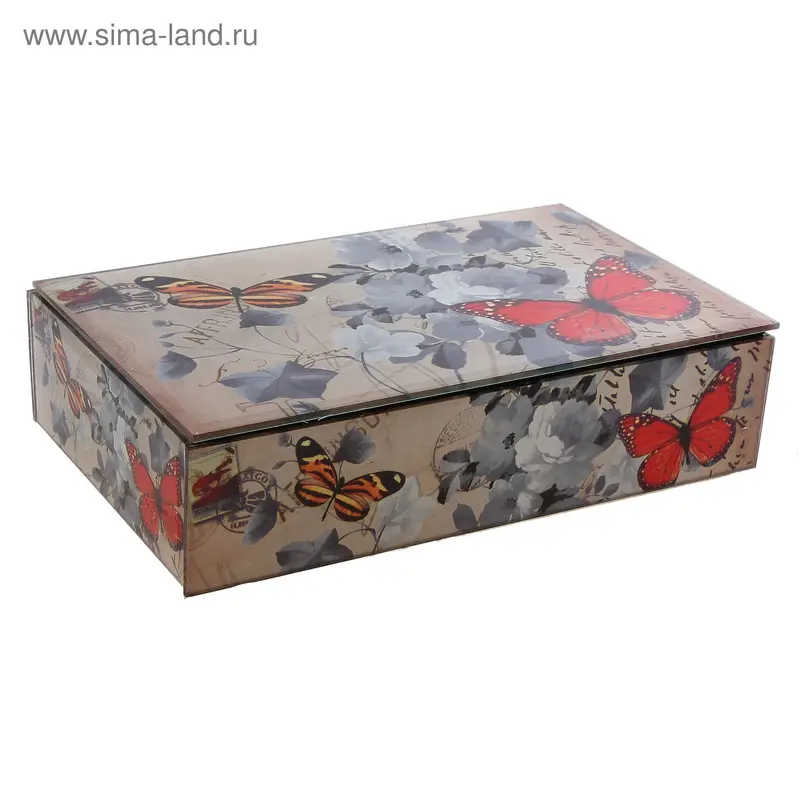 Шкатулка "Радостное письмо" 23,5х14,5х6 см