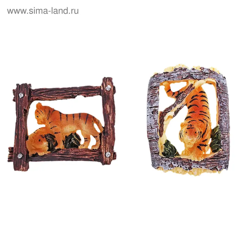 Магнит "Тигр" 7х6 см