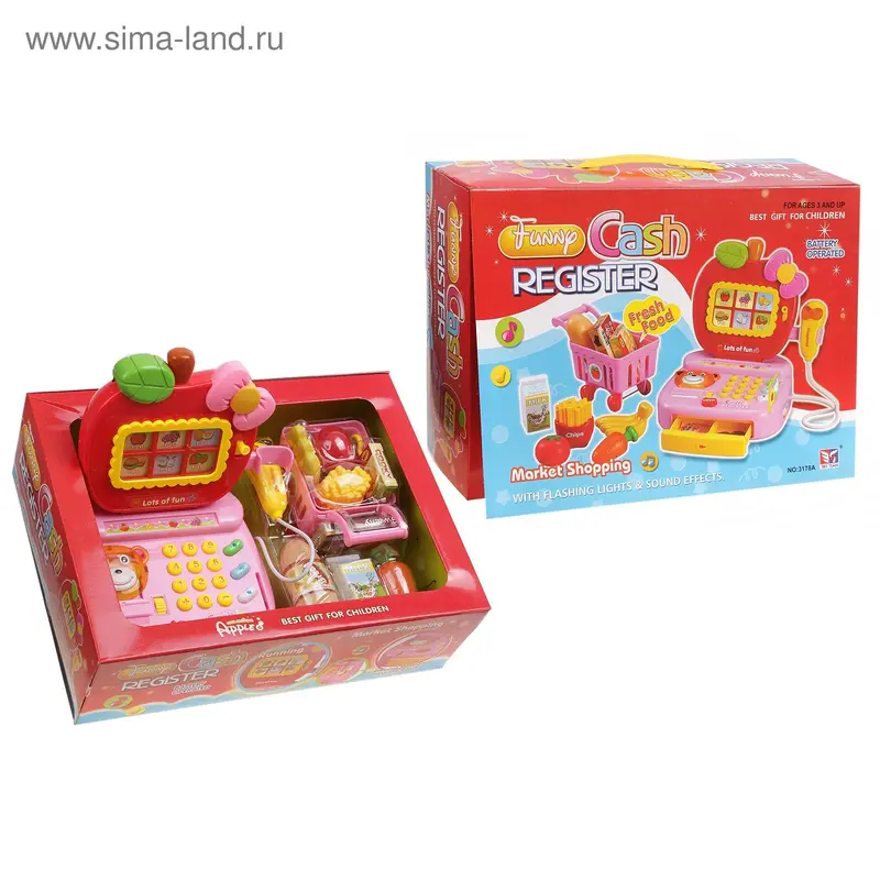 сканер регистр с продуктами на батар в кор №3178A