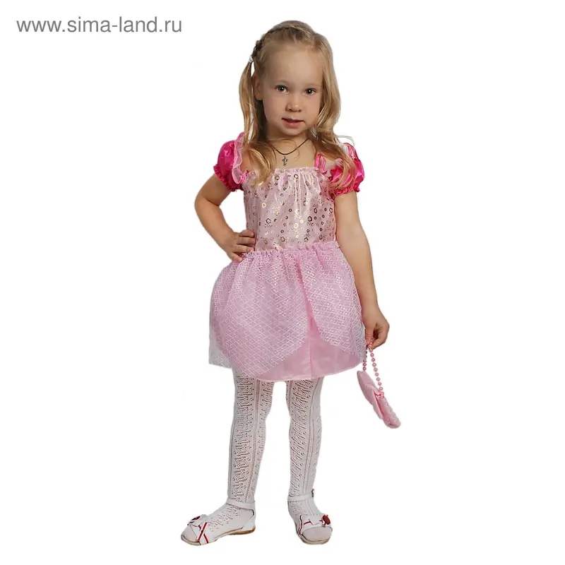 Костюм принцессы, на детей 4-5 лет