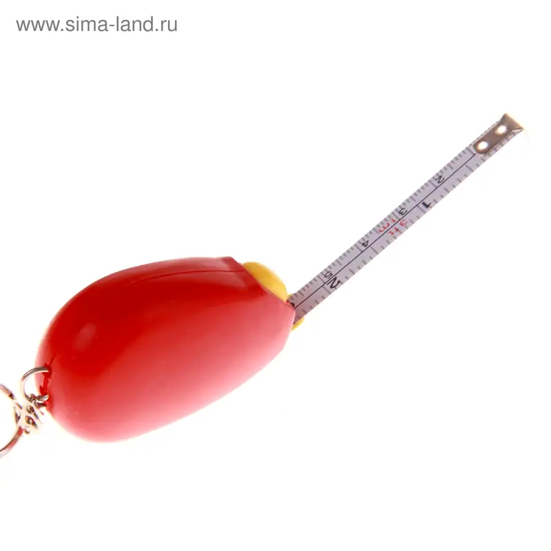 Рулетка на кольце "Мышка" (1 м), МИКС