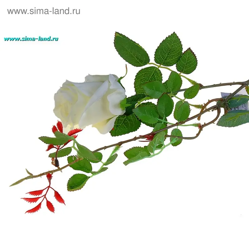 цветы искусственные роза 77 см d-6