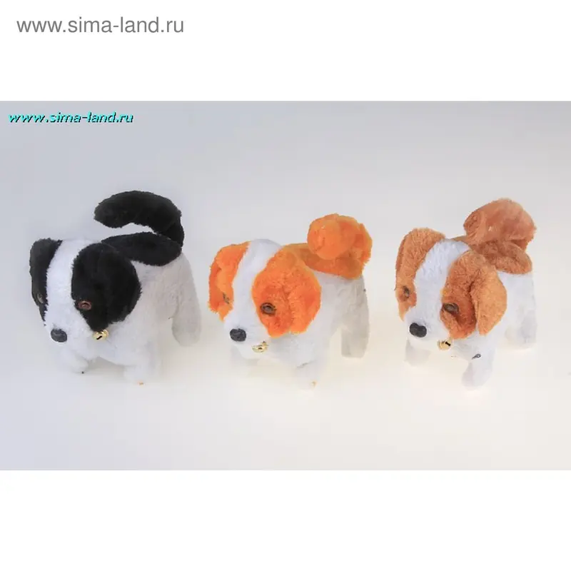 Собачка ходит, лает, 3 цвета