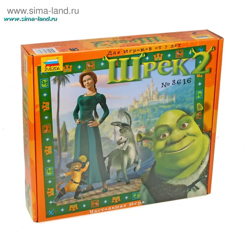 Настольная игра "Шрек - 2"