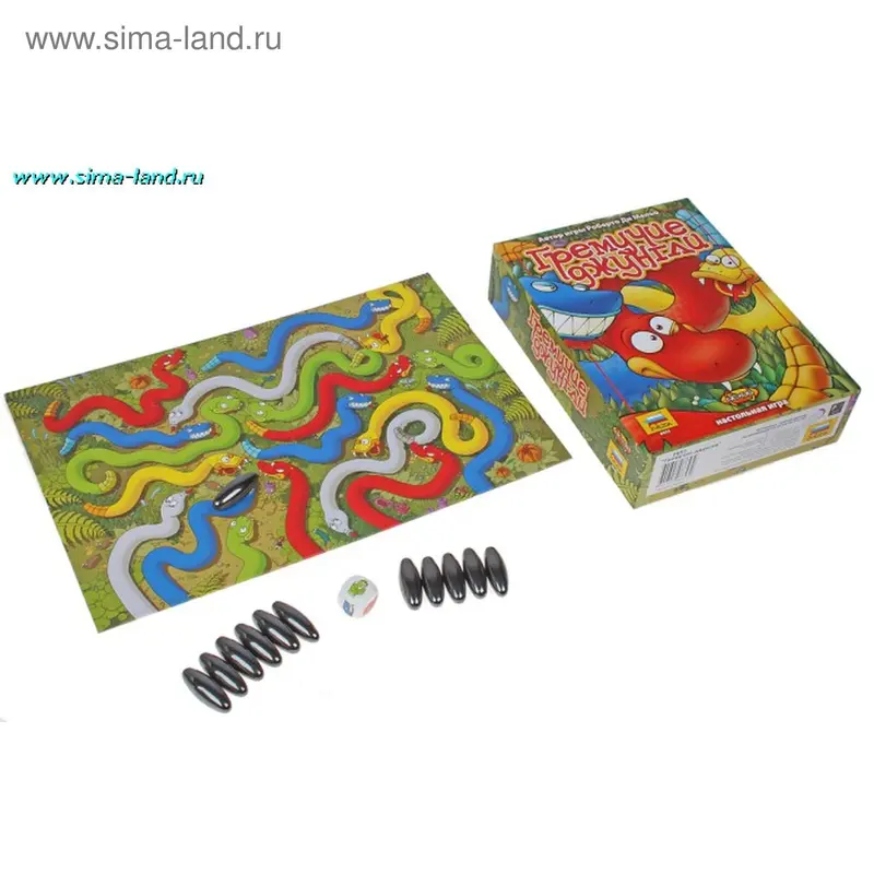 Настольная игра "Гремучие джунгли"