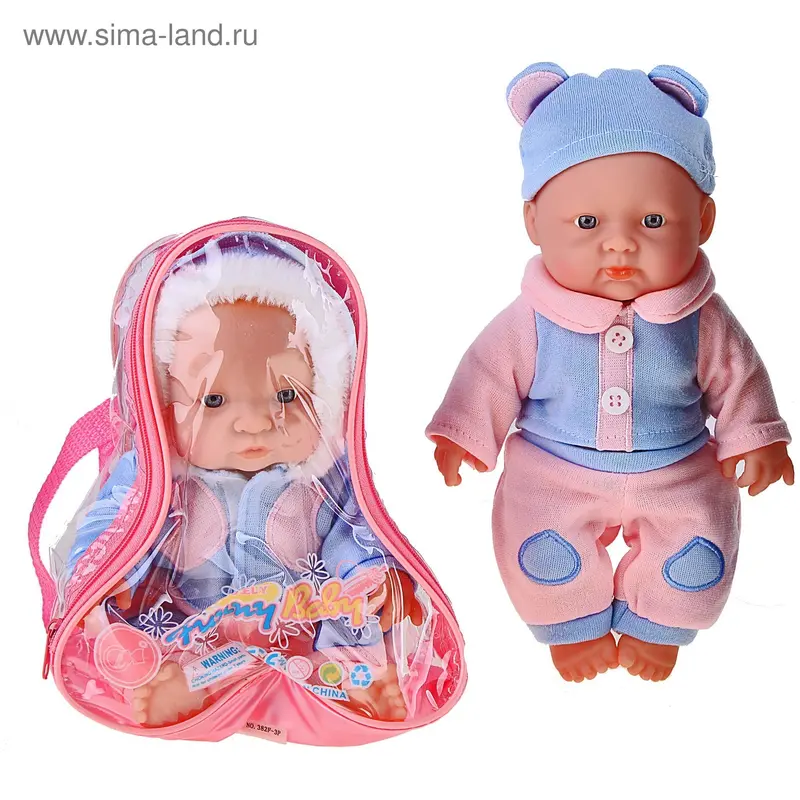 Пупс в костюмчике, музыкальный, 2 вида