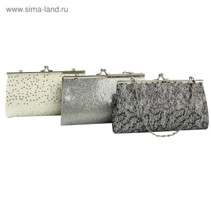 Клатч "Блестка", микс