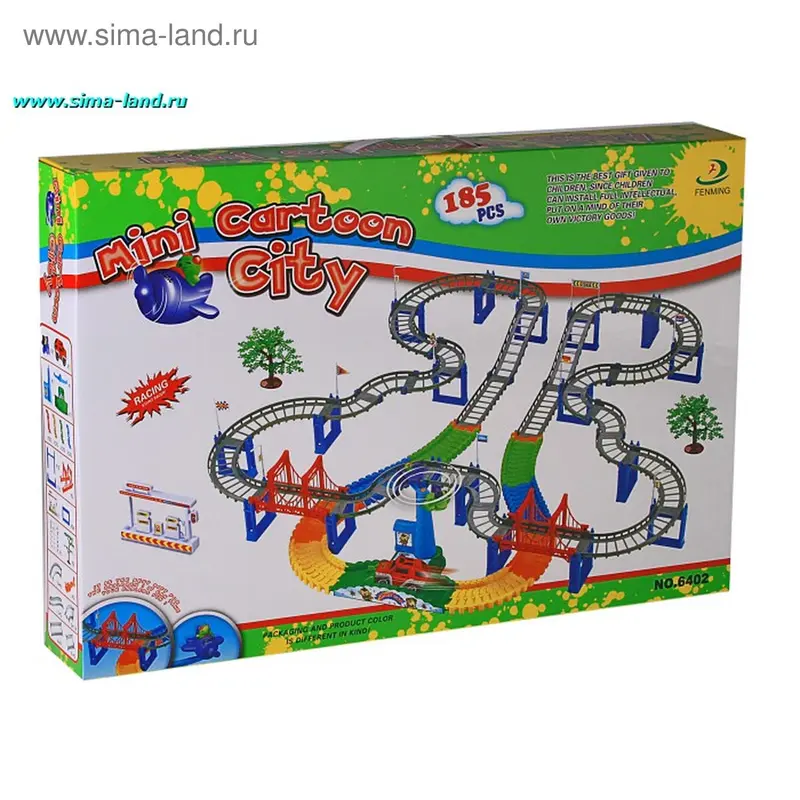 "Мини городок", 185 деталей