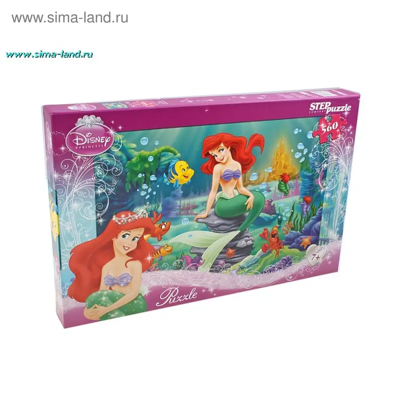 Пазлы Disney "Русалка", 560 элементов