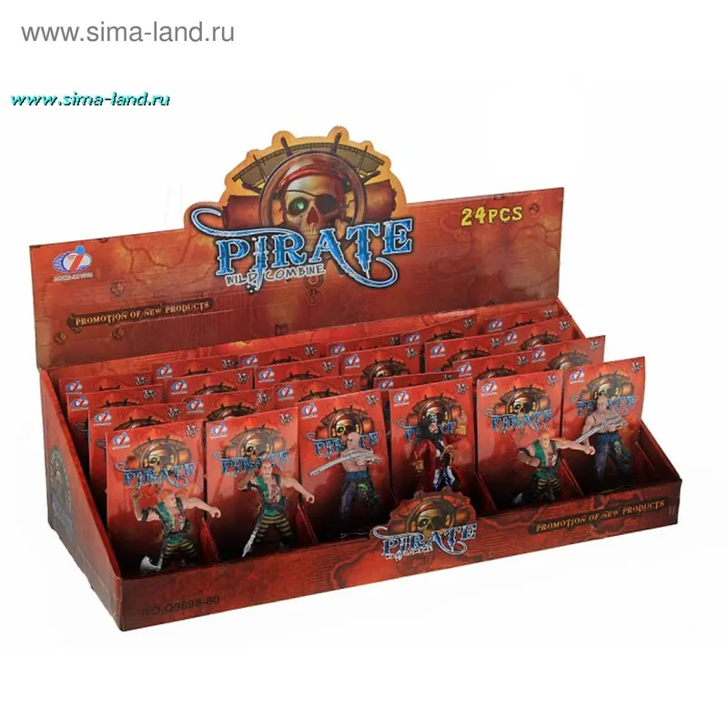 Фигурки пиратов