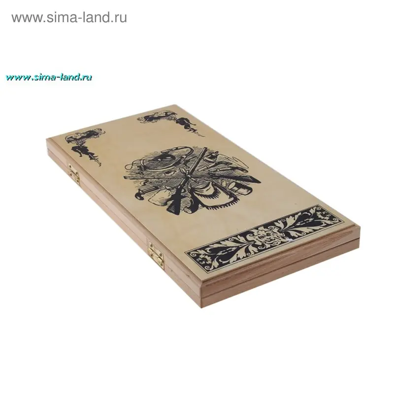 нарды Средние, белые 25*4*52 см