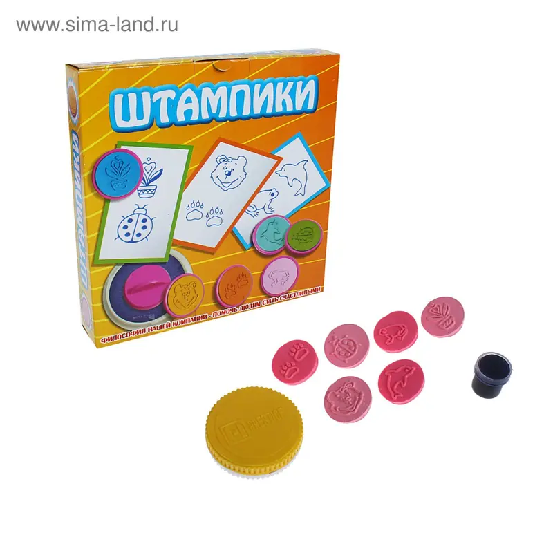 Набор для детского творчества "Штампики"