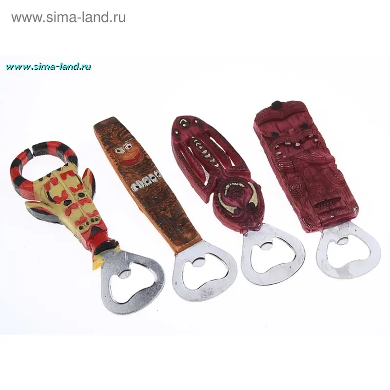 магнит полистоун открывашка Индонезия 12,5*4 см