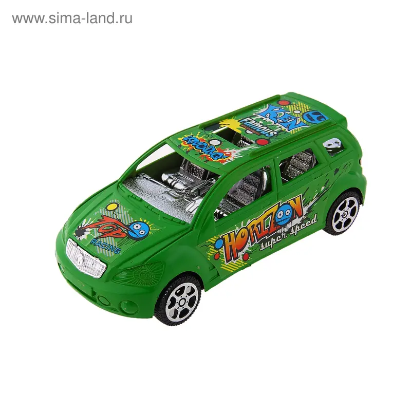 Машина инерционная, цвета МИКС