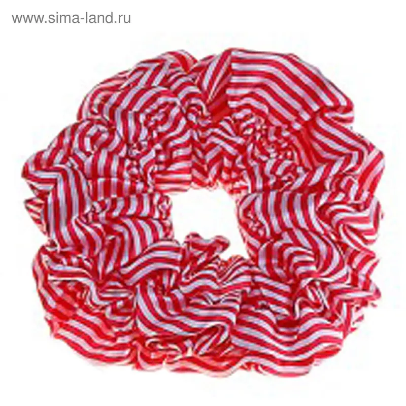 резинка для волос атлас d-14,5 см полосы