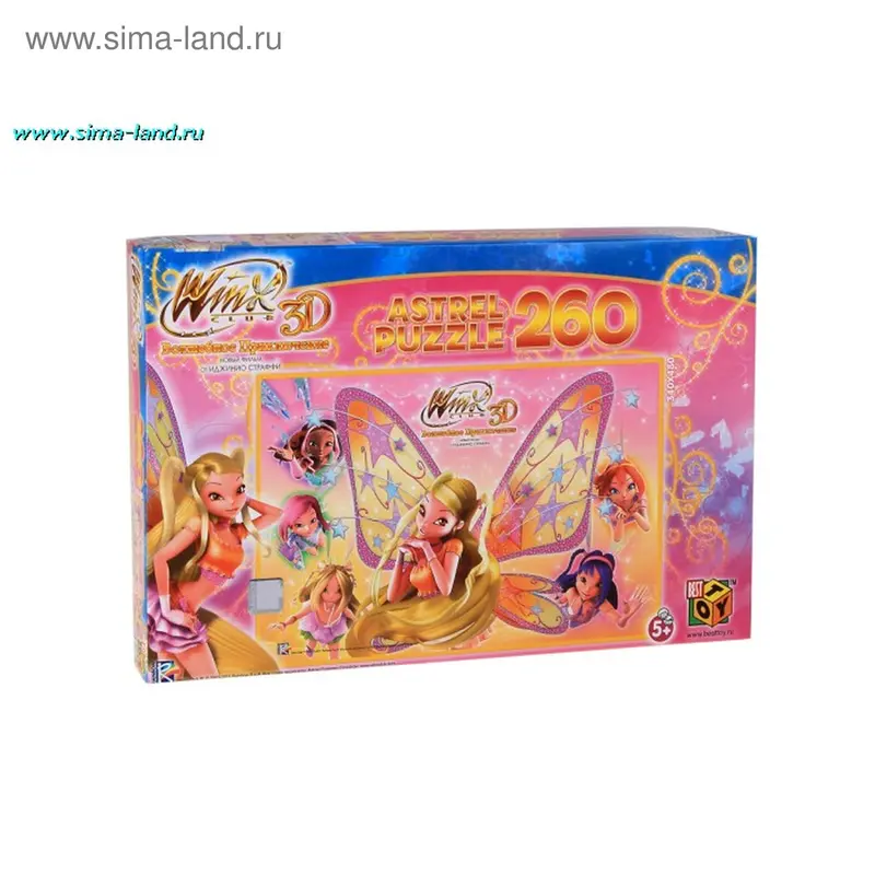 Пазл Винкс 3D "Фея Стелла", 260 элементов