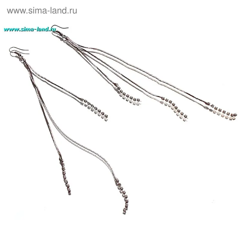 Серьги «Элегия», спираль