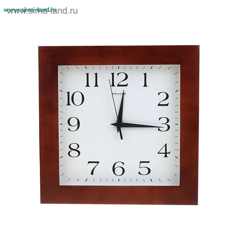 Часы настенные, под дерево