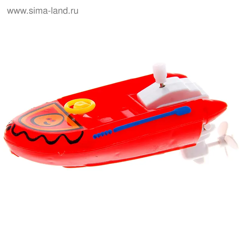 Игрушка заводная «Лодка», МИКС