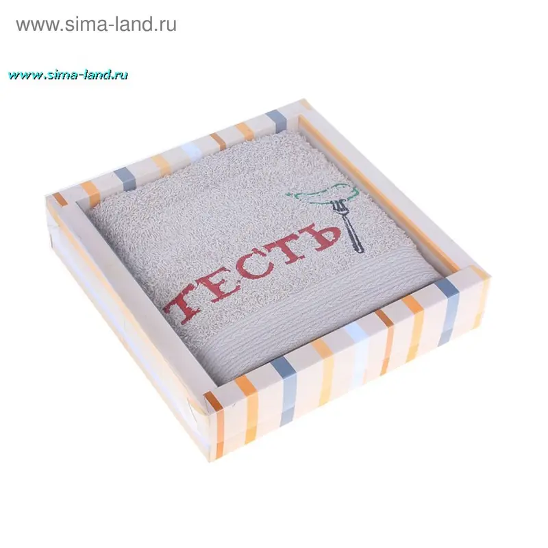 полотенце 50*90 Семейка в коробке Тесть 904613