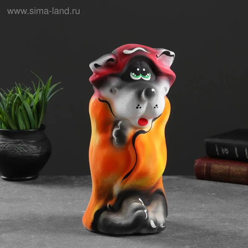 Копилка "Волк" 15х13х28см