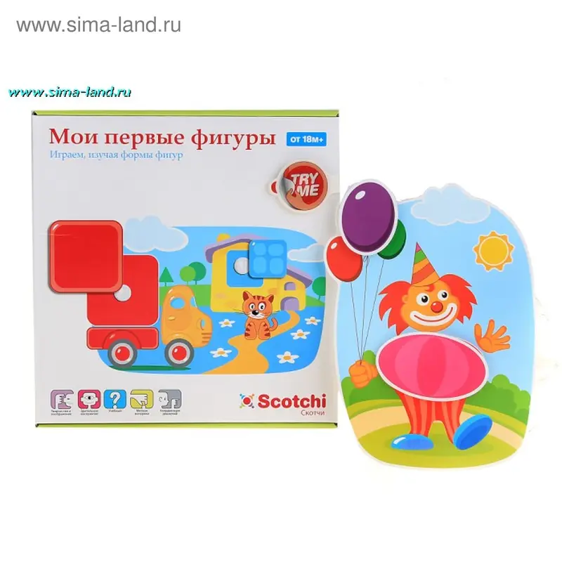 Игра развивающая "Мои первые фигуры"