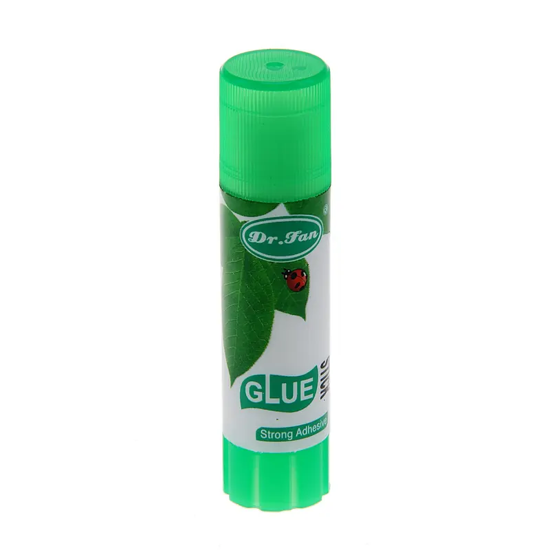 Клей-карандаш 08гр Dr.Jan Glue Stick (зеленый лист)