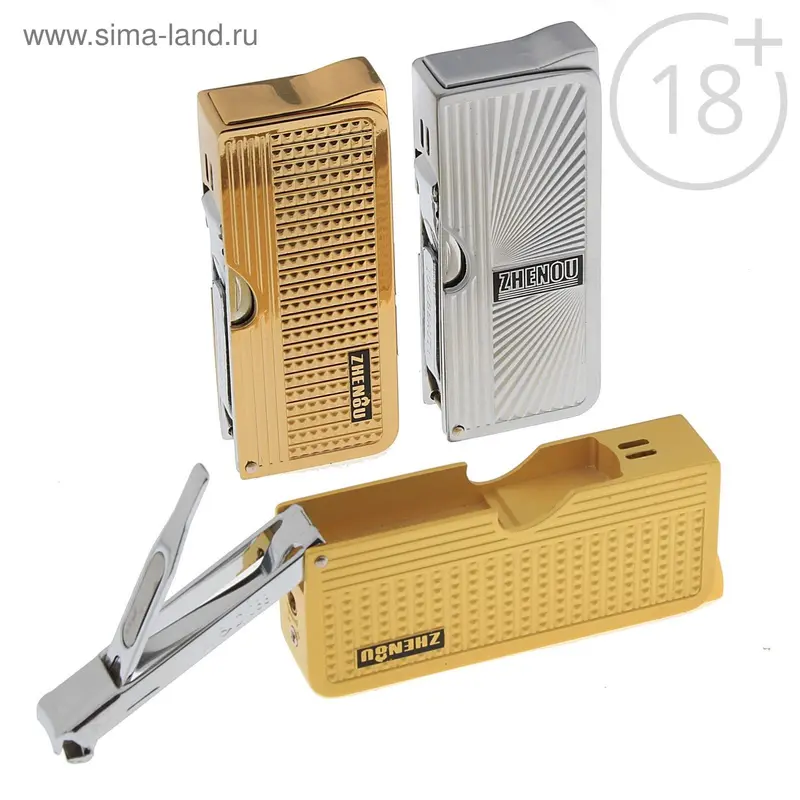 Зажигалка "Кусачки", пьезо, МИКС