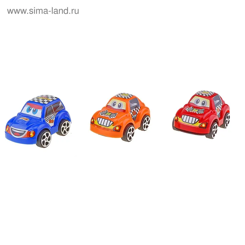 Машина инерционная, цвета МИКС