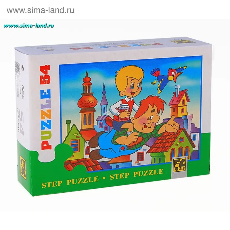 Пазлы "Любимые мультфильмы", 54 элемента