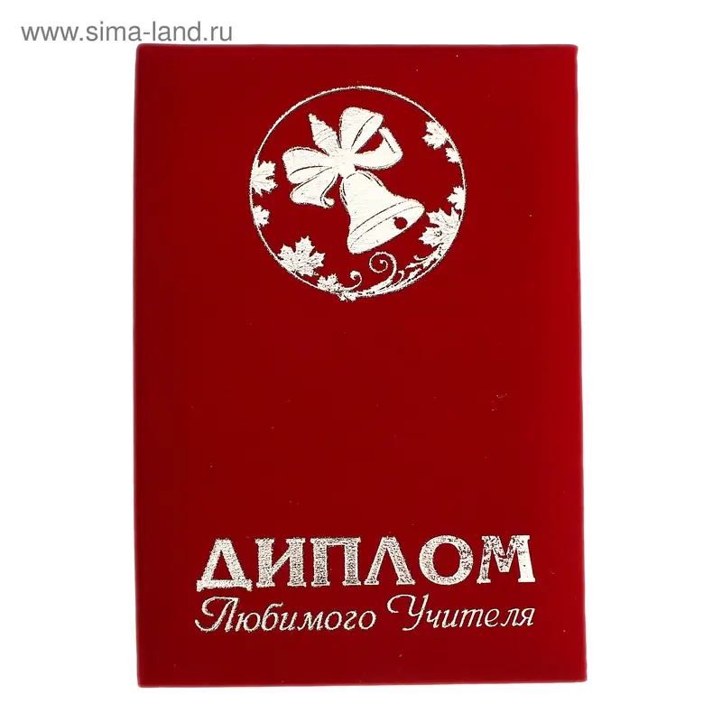 Диплом Любимый учитель, 21*29,7 см, бумага