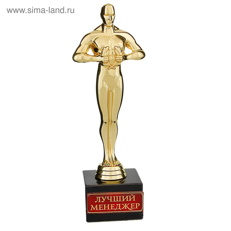 Оскар на камне "Лучший менеджер"