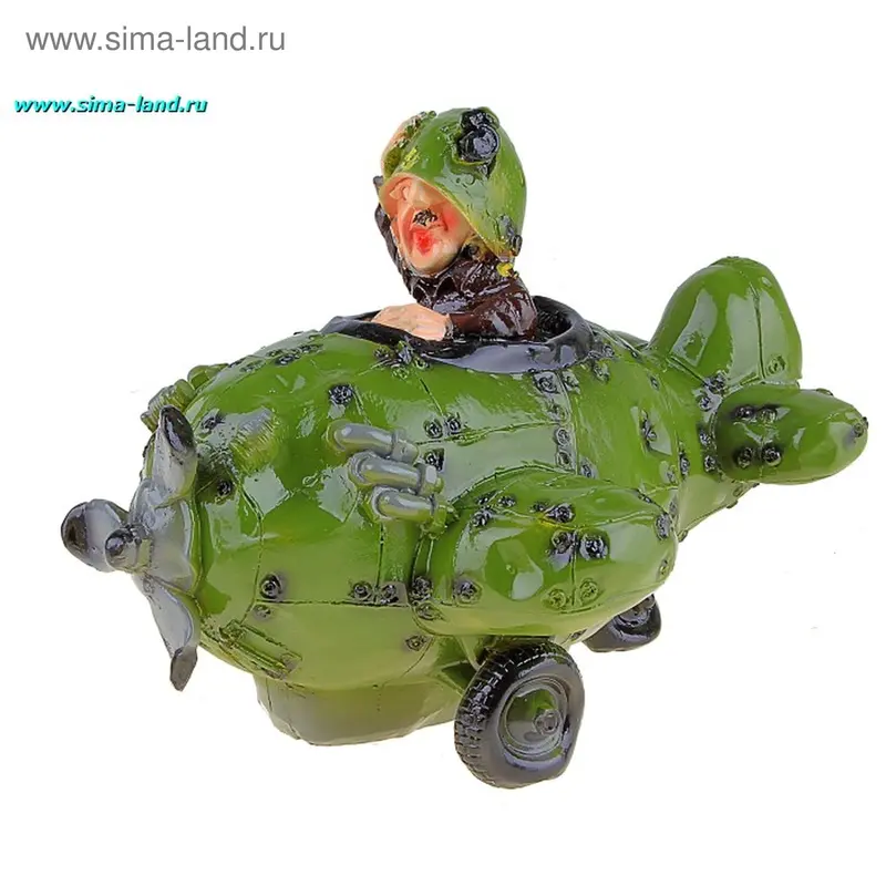 копилка самолёт 20*27*20 см гипс